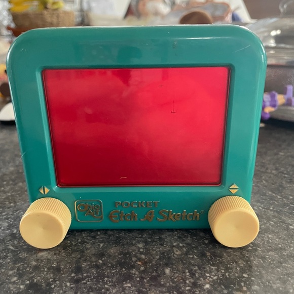 etch a sketch Toys Vintage Mini Etch A Sketch Poshmark